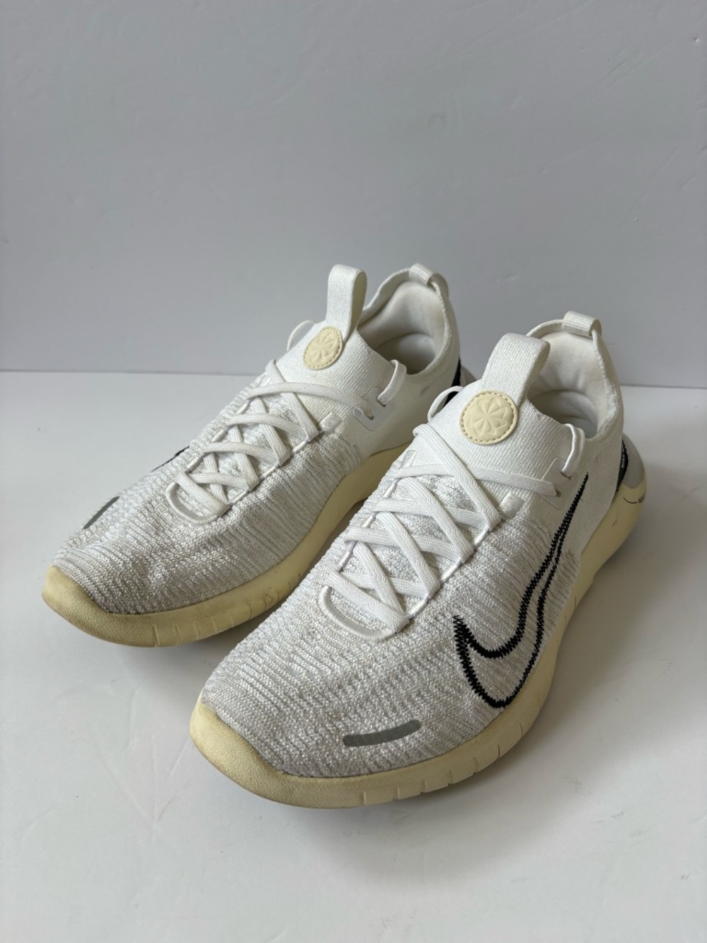 Nike Women's Free Run Flyknit Next Nature Running Sneakers Finish Line 10.5